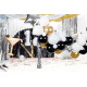 Balónová girlanda Hviezdy mix 167x135 cm