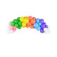 Balónová girlanda Rainbow 200 cm