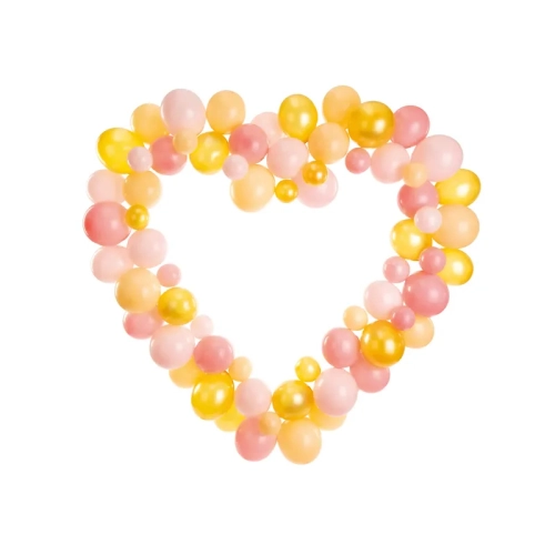 Balonski venec Srce, 160 cm