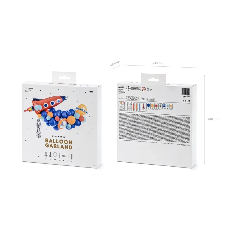 Lufigyűrű – Űr témájú, 154 x 130 cm