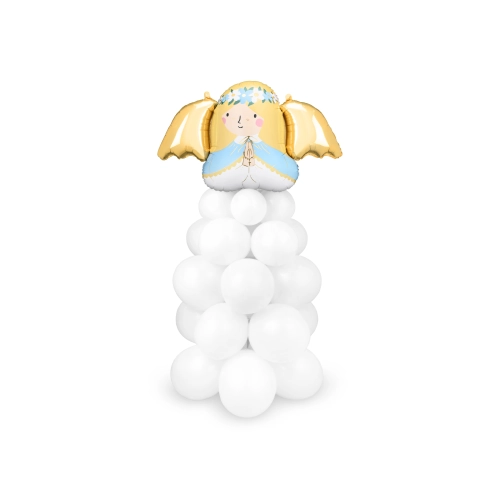 Buchet de baloane Înger alb 140x70 cm