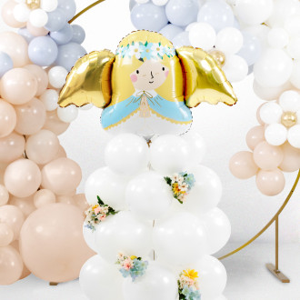 Balonski šopek Angel belo 140x70 cm