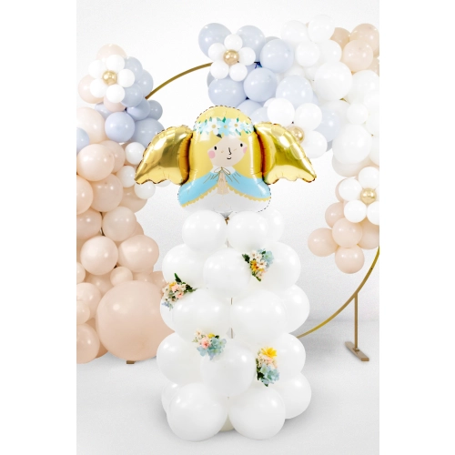 Buchet de baloane Înger alb 140x70 cm