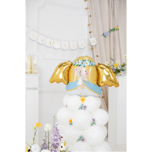 Balonski šopek Angel belo 140x70 cm