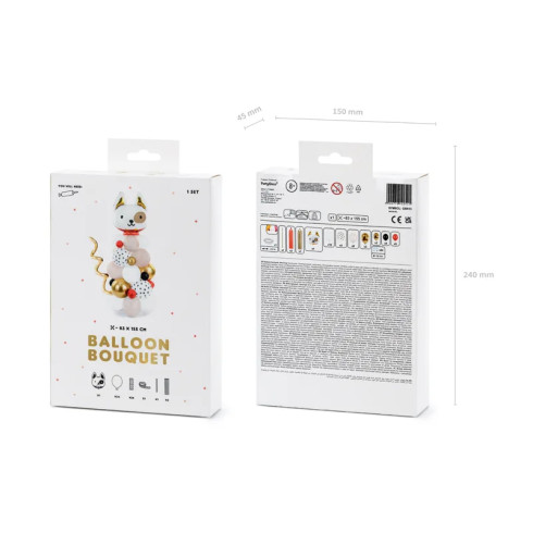 Balonasti šopek Psiček mix 83x155 cm