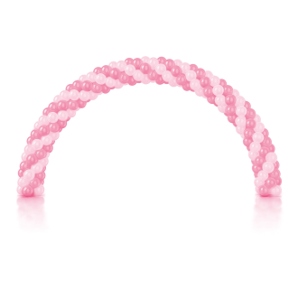 Zlati stojalo za balone z lokom – komplet 100×200 cm | Dekorativno stojalo za balone za zabave in poroke