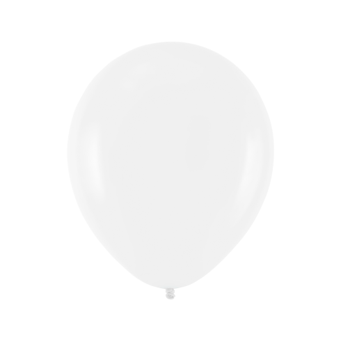 Balóny - bílé 10 ks