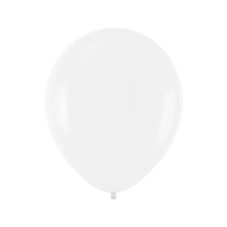 Baloni – beli 12 cm – 100 kos