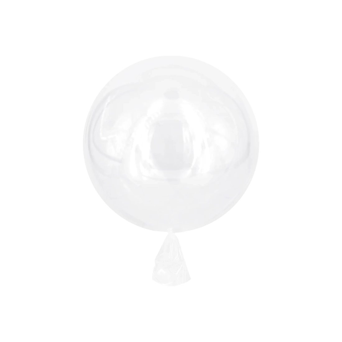 Bobo lufik 20 cm – átlátszó latex dekorlufik, 50 db