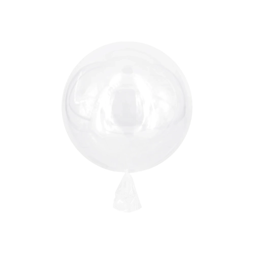 Baloane Bobo 20 cm – baloane transparente din latex pentru decor, 50 buc.