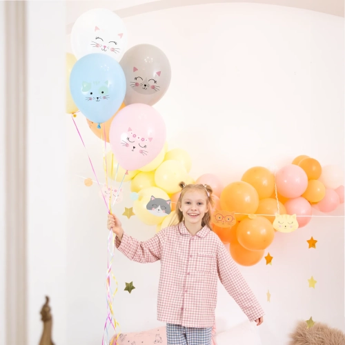 Baloni Mačke 30 cm – set 6 kosov