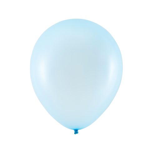 Balóny metalické modré - 20 ks