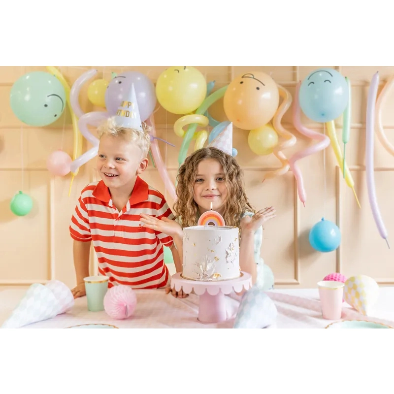 Baloane cu fețe de emoji 30 cm – mix de culori, 6 buc.