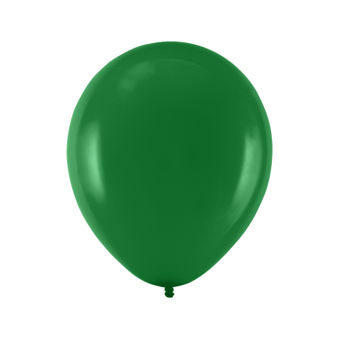 Balóny - tmavo zelené 20 ks