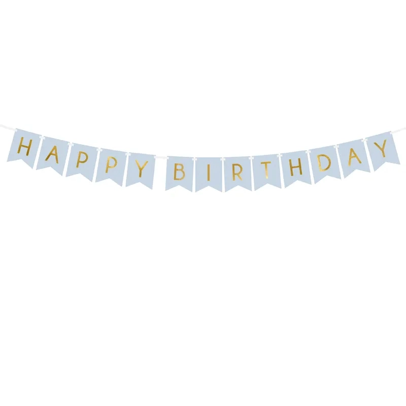 Rojstnodnevni transparent/girlanda Happy Birthday, 150 cm