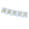 Rojstnodnevni transparent/girlanda Happy Birthday, 150 cm