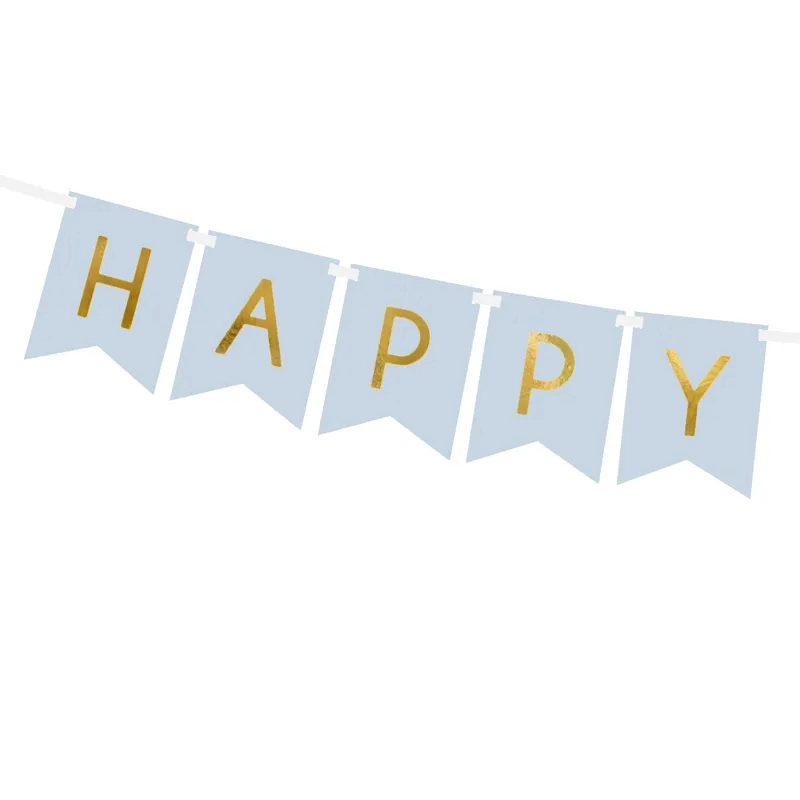 Rojstnodnevni transparent/girlanda Happy Birthday, 150 cm