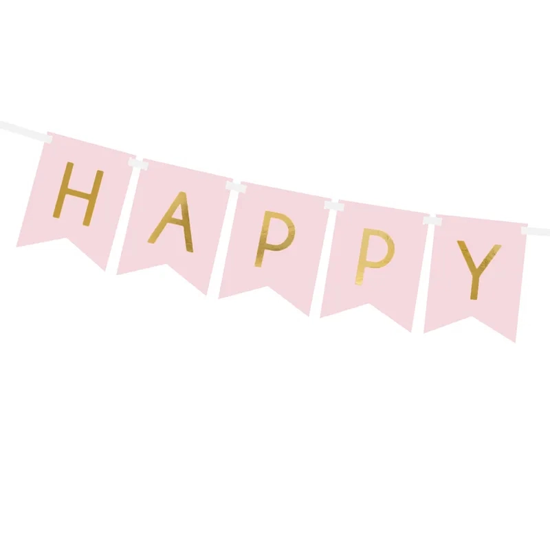 Rojstnodnevni transparent/girlanda Happy Birthday, 150 cm