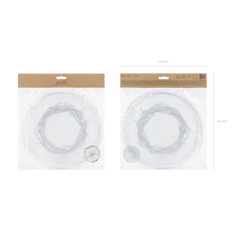Fehér organza ajándékzsákok 25 cm – 10 db, esküvői csomagolás Fehér organza ajándékzsákok 25 cm – 10 db, esküvői csomagolás