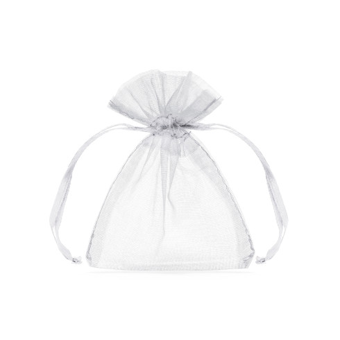 Fehér organza tasakok 10 cm – ajándékzsákok esküvőre (10 db) Fehér organza tasakok 10 cm – ajándékzsákok esküvőre (10 db)