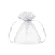 Fehér organza tasakok 10 cm – ajándékzsákok esküvőre (10 db) Fehér organza tasakok 10 cm – ajándékzsákok esküvőre (10 db)