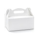 Fehér papírdobozok esküvői tortához 19x14x9 cm – 10 db