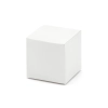 Fehér négyzet alakú papírdobozok 5x5x5 cm – 10 darabos ajándék szett