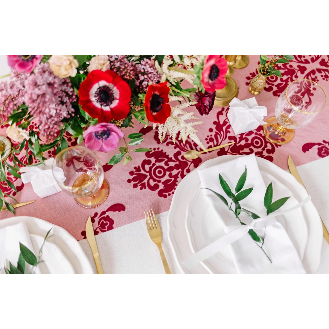 Fehér négyzet alakú papírdobozok 5x5x5 cm – 10 darabos ajándék szett