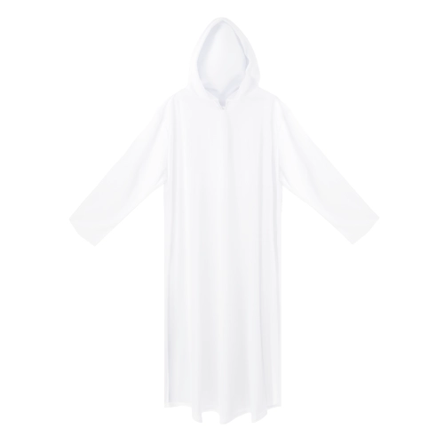 Fehér kapucnis köpeny Szellem 80 cm