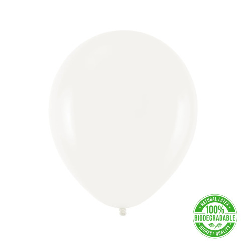 Biologicky rozložiteľné balóny - biele 30 cm -100 ks EKO