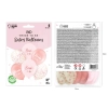 Baloane biodegradabile „Bride to be” rozé cu confetti 30 cm – set 6 buc.