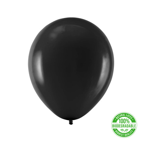 Biologicky rozložiteľné balóny - čierne 30 cm -100 ks EKO