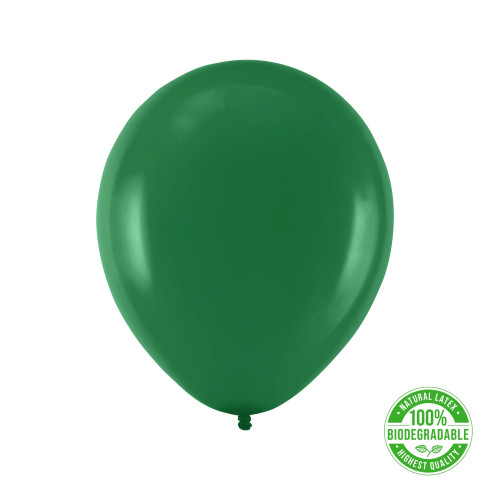 Biologicky rozložiteľné balóny - tmavozelené 30 cm -100 ks EKO