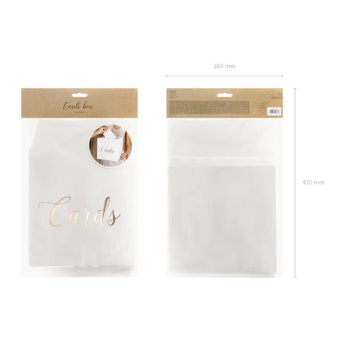 Škatla za poročna voščila 