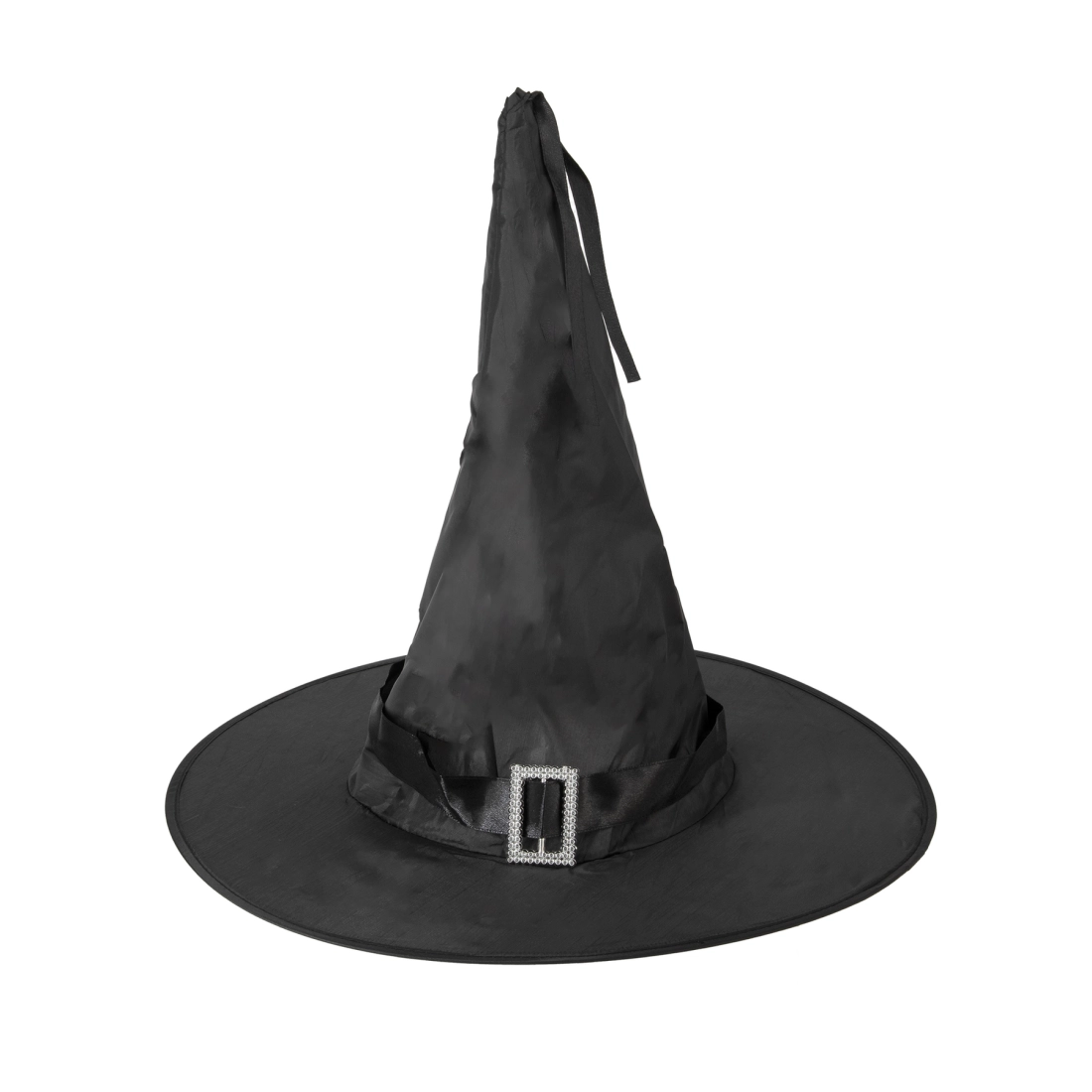 Pălărie de vrăjitor cu LED-uri, neagră