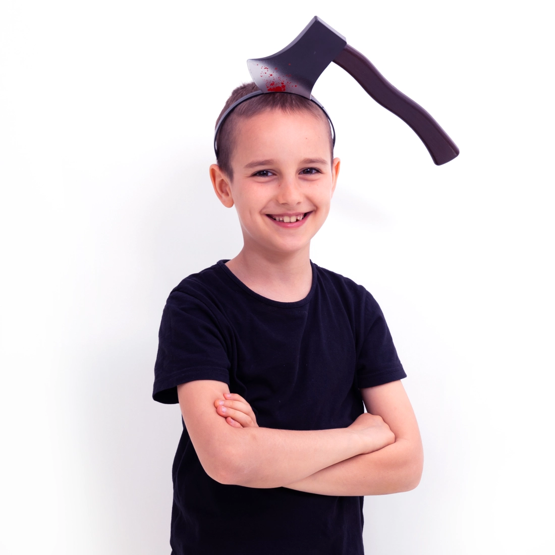 Bentiță de Halloween cu topor, 29x23 cm