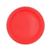 Farfurii din hârtie roșii 18 cm – 6 buc – farfurii de unică folosință pentru petreceri și sărbători
