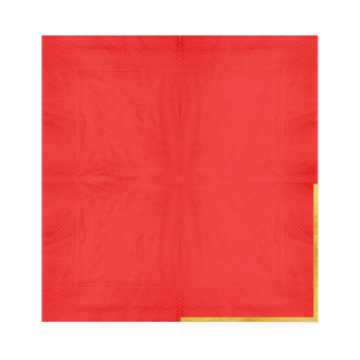 Rdeči prtički Classic Gold – 10 kosov