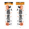 Fekete felirat Halloween – zselés ablakmatricák 17x42 cm