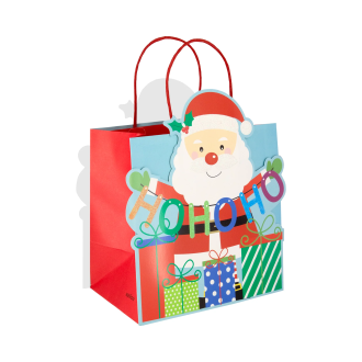 Darilna vrečka za božična darila Miklavž 23,5 cm
