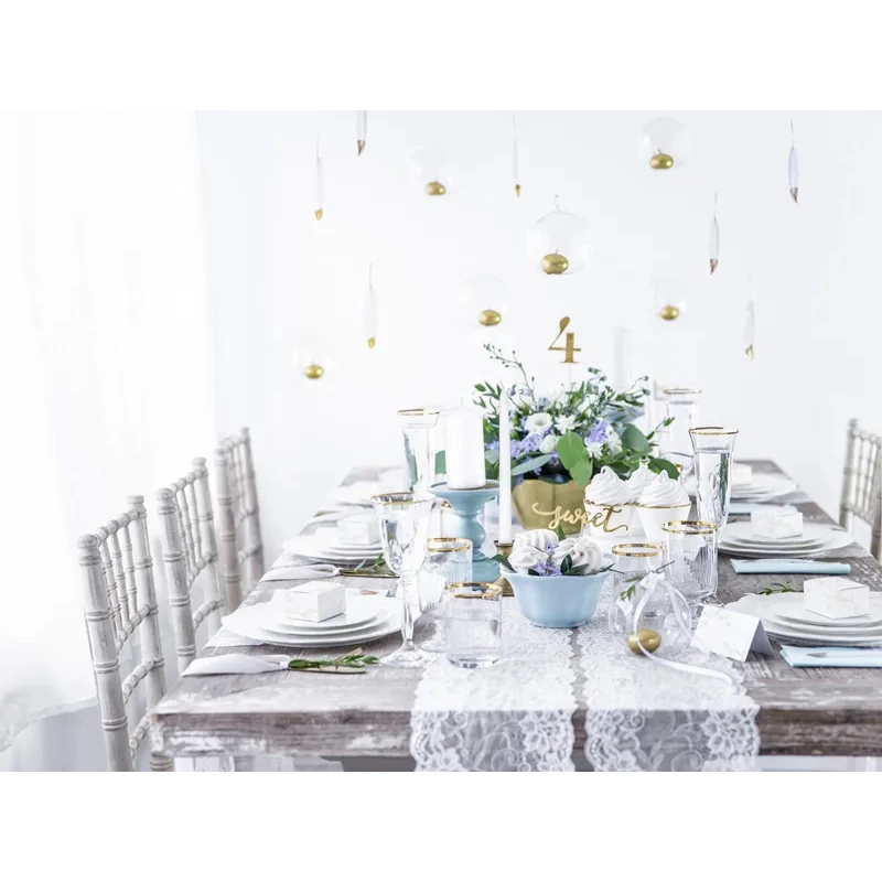 Cutiuțe cadou albe cu crenguțe aurii 6×3,5×5,5 cm – 10 buc.