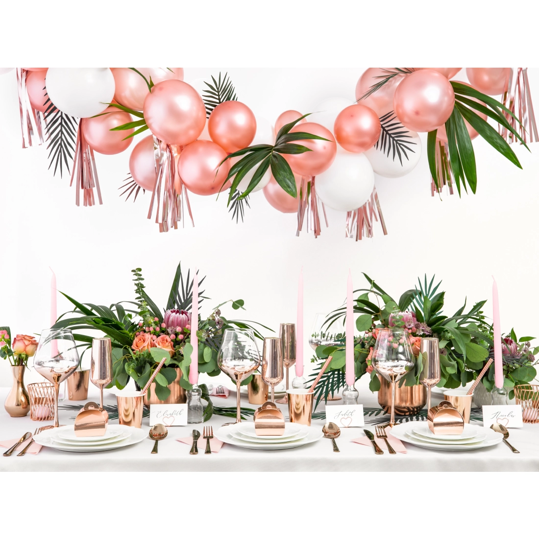 Ajándékdobozok rozéarany, 6×6×5,5 cm – 10 db/csomag