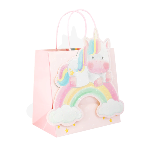 Darilne vrečke Pravljične živalice, komplet 4 kos