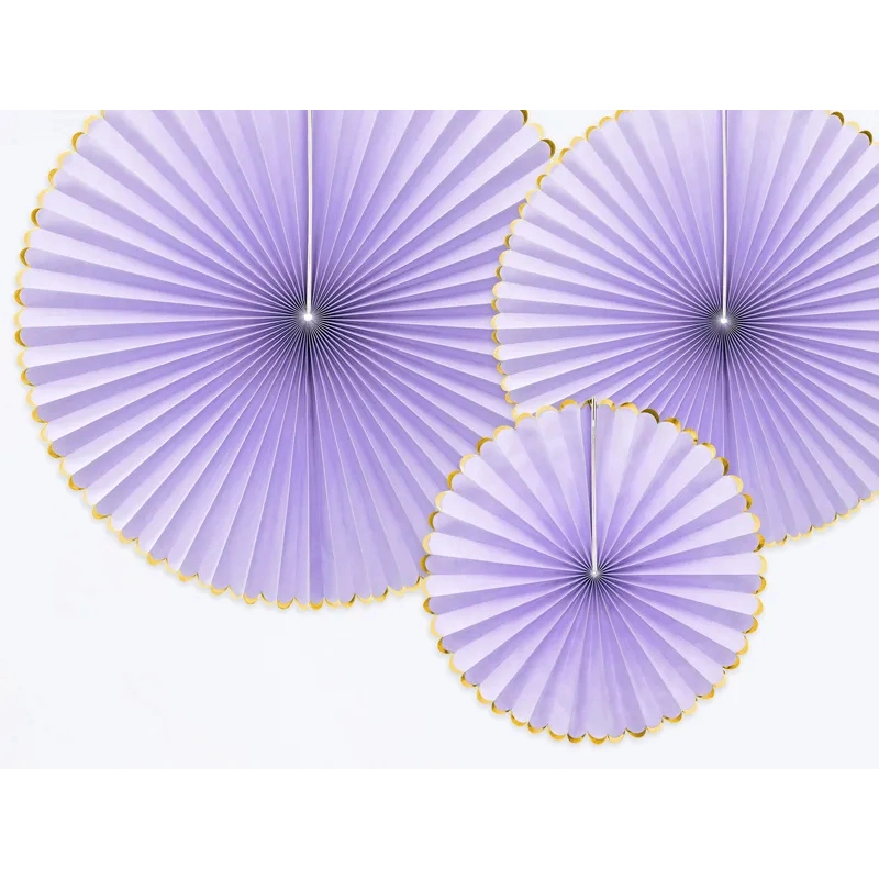 Rozete decorative - mov, 3 buc.