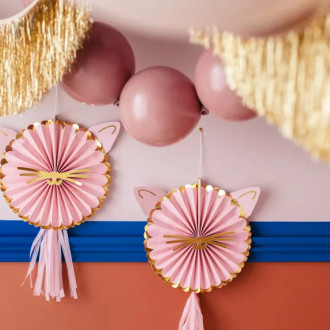 Dekorativni rozeti Mačka 26 cm, 2 kosa