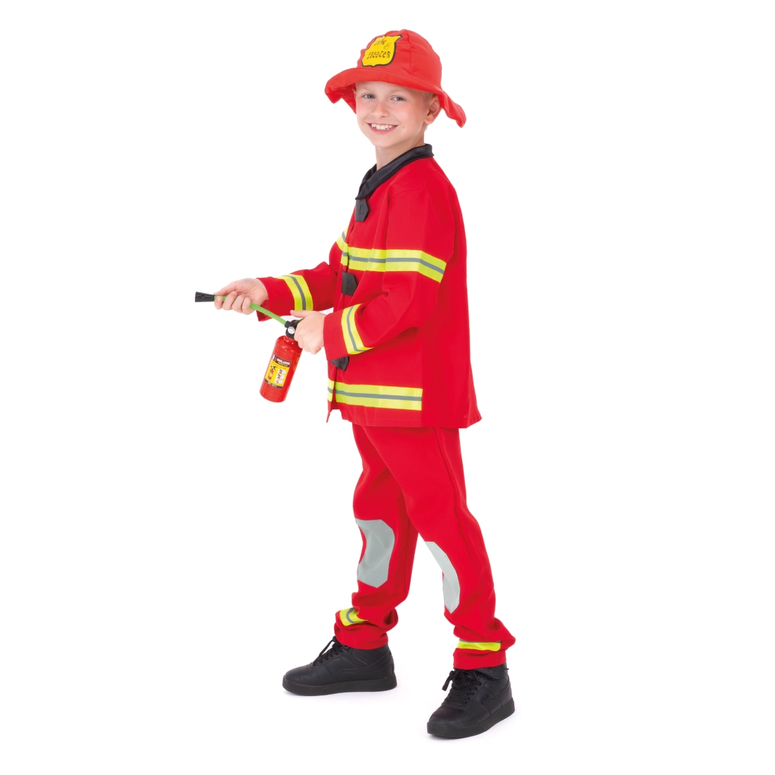 Gyerek tűzoltó jelmez, S méret