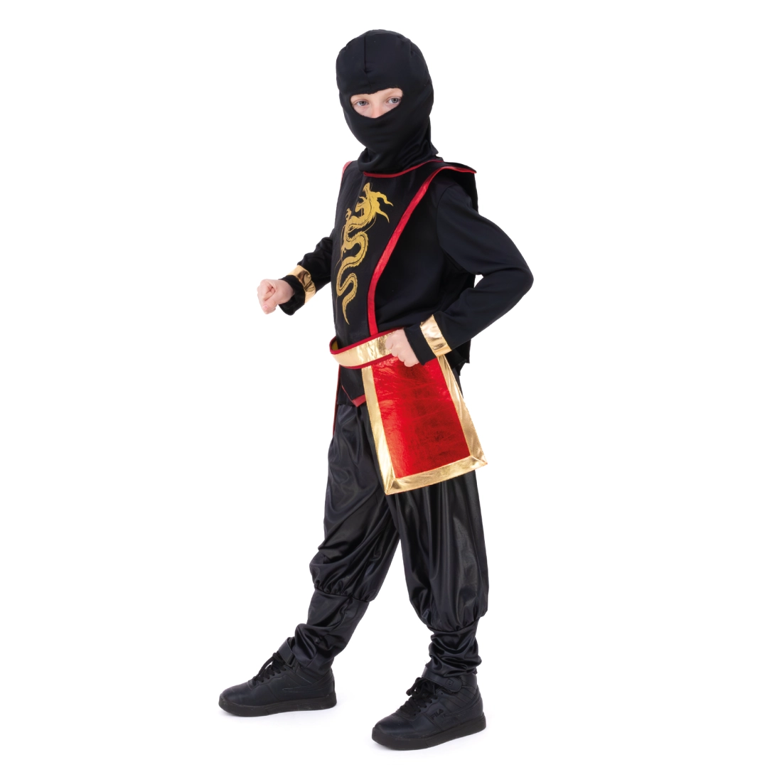 Gyerek ninja jelmez, L méret