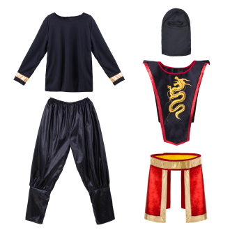 Otroški kostum ninja, velikost S