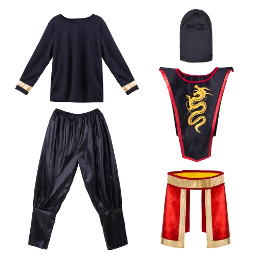 Costum de ninja pentru copii, mărimea S