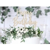 Fa tortadísz – Happy Birthday, 16,5 cm